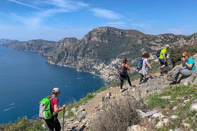 The Path of The Gods Private Guided Hike with Transfer - Nocelle stop: end with cliffside views, not paperwork