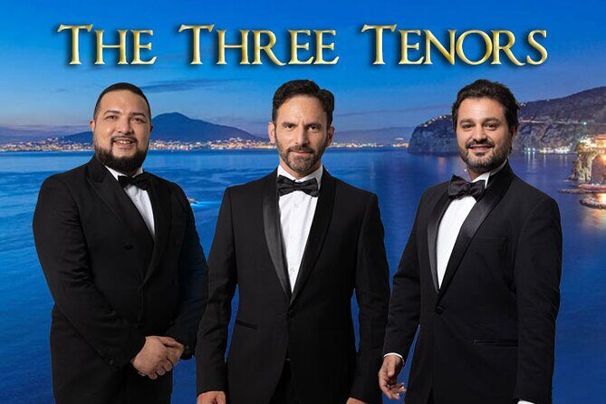 The Three Tenors in Sorrento - Meet the Three Tenors: vocals that carry the room