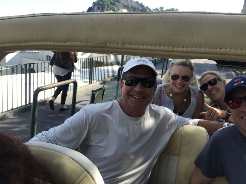 Unforgettable tour of Capri with special convertible coach - Capri Town: Piazzetta and Augustus Garden