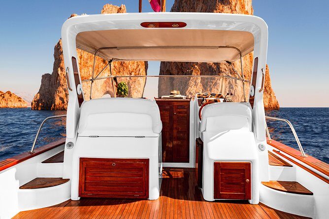 Very Small Group Capri Boat Excursion with Transfer from Positano - The minicruise stops that make the sea feel close