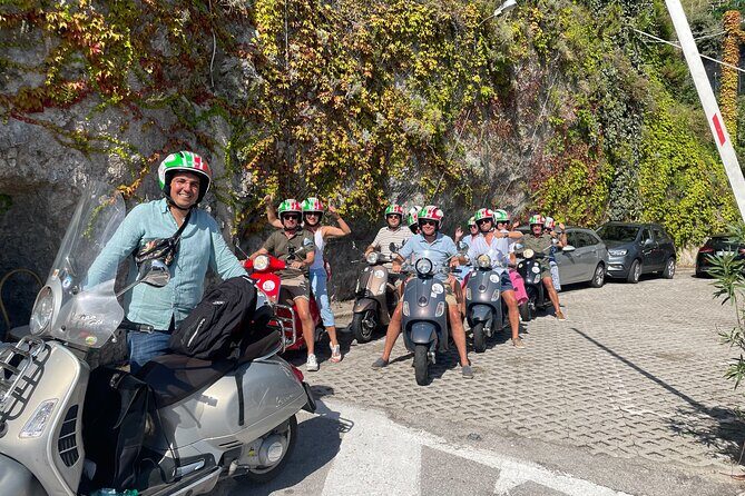 Vespa Tour of Amalfi Coast Positano and Ravello - Starting in Amalfi, then stealing a quick Atrani viewpoint